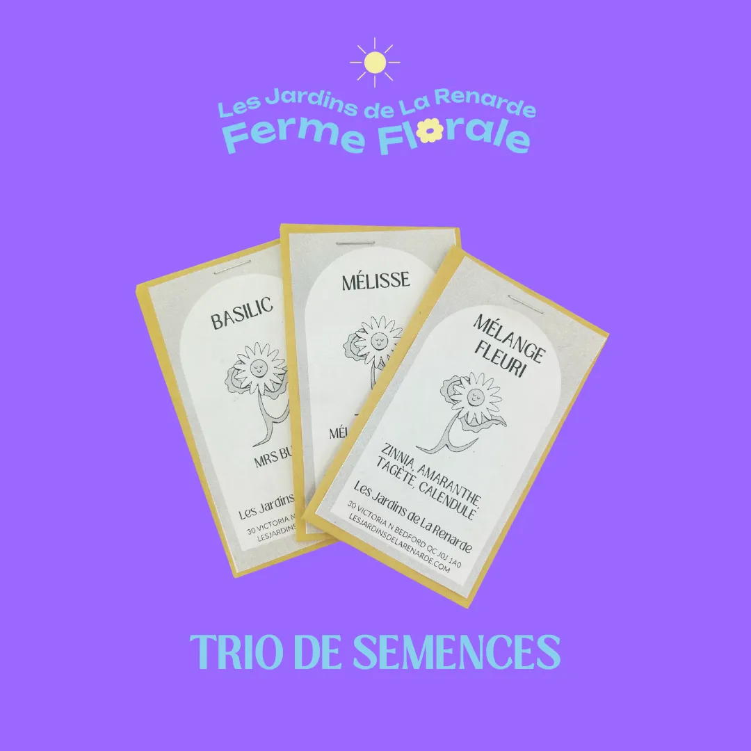 Trio de semences - Herbes & Fleurs Magiques