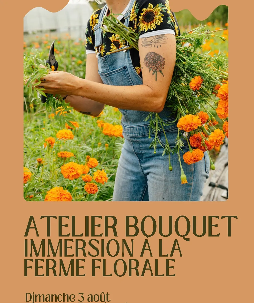 Atelier Bouquet - Immersion à la ferme